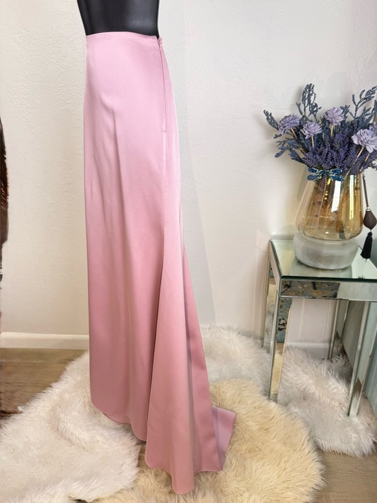Halston Heritage Dresses & Skirts - NWT Halston Astin Satin High-Low Maxi Skirt Dusty Rose Size‎ 8